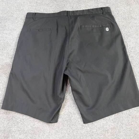 Extracurricular Mens Shorts 38 Black Solid 9" in Performance Golf NEW - Picture 11 of 12
